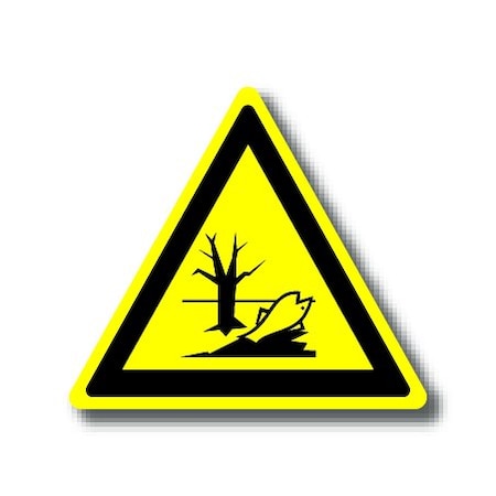 Ergomat 16in TRIANGLE SIGNS - Environmental Hazard DSV-SIGN 256 #1340 -UEN